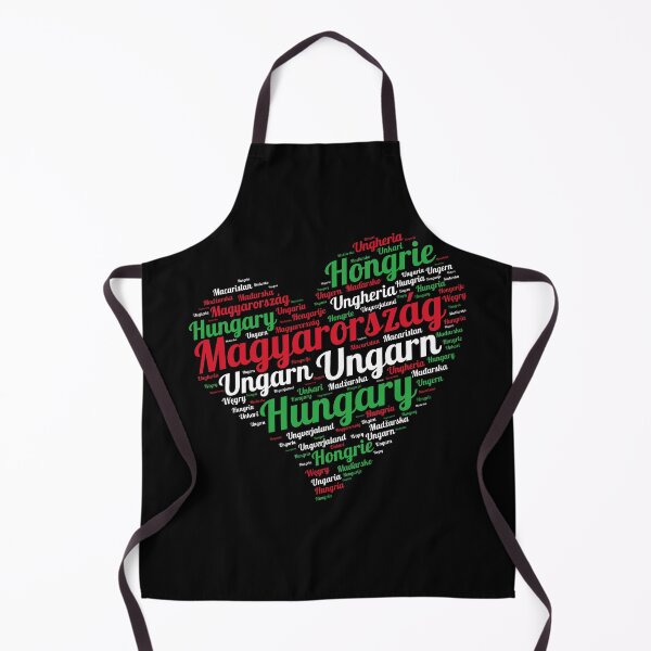 Item preview, Hungary Heart Word Cloud Art designed and sold by Fabrikola.