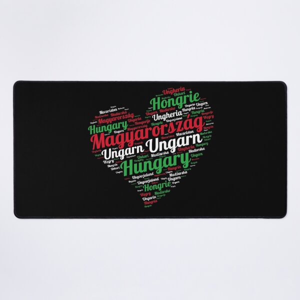 Item preview, Hungary Heart Word Cloud Art designed and sold by Fabrikola.