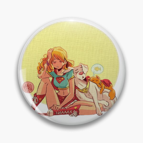 Item preview, Supergirl, Krypto & Streaky | Cute DC Super Family Fan Art designed and sold by NDrake31.