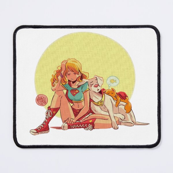 Item preview, Supergirl, Krypto & Streaky | Cute DC Super Family Fan Art designed and sold by NDrake31.