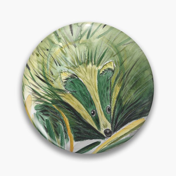 Item preview, Giant Green Badger designed and sold by Anke‘s Bazaar.