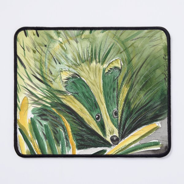 Item preview, Giant Green Badger designed and sold by Anke‘s Bazaar.