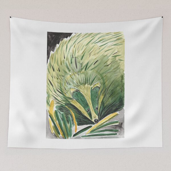 Item preview, Giant Green Badger designed and sold by Anke‘s Bazaar.