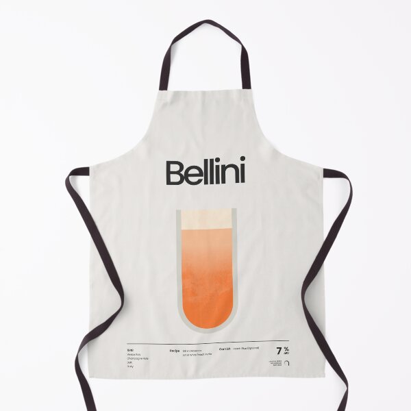 Item preview, Bellini Cocktail Minimalist Illustration designed and sold by archetype prints.