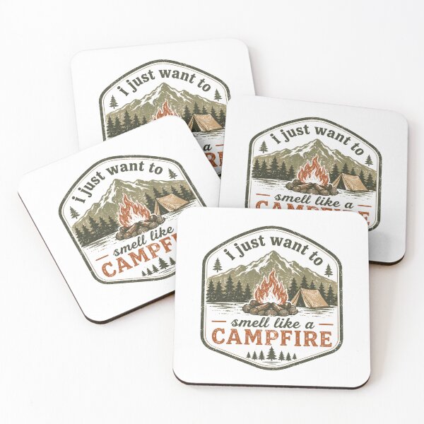 Item preview, I Just Want to Smell Like a Campfire designed and sold by DemureArtsy.
