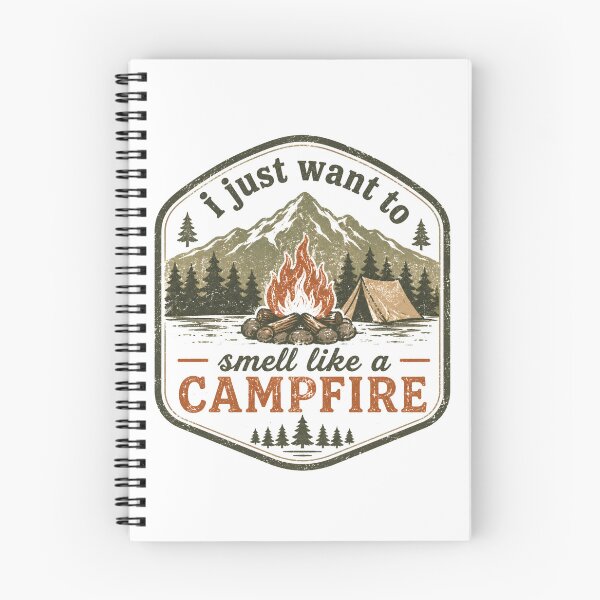 Item preview, I Just Want to Smell Like a Campfire designed and sold by DemureArtsy.