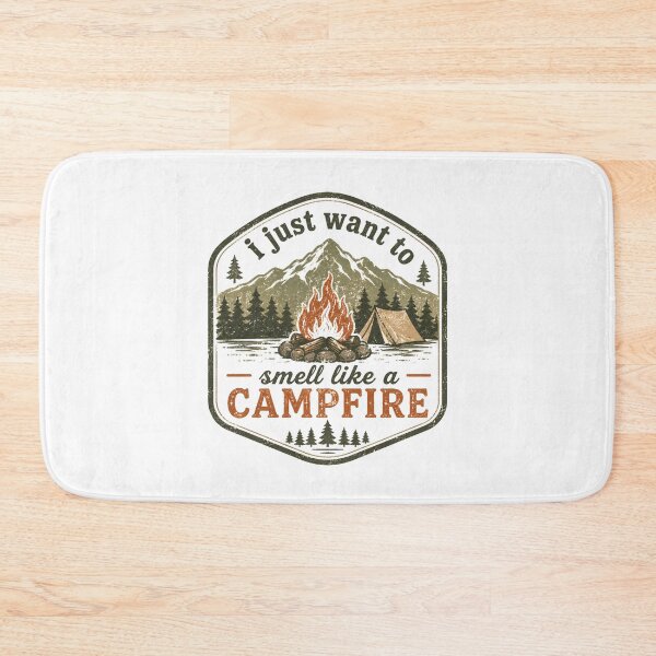 Item preview, I Just Want to Smell Like a Campfire designed and sold by DemureArtsy.