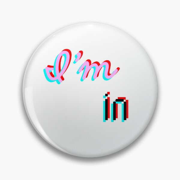Item preview, I'm In Retro Glitch Typography Design designed and sold by Lazycocoon.