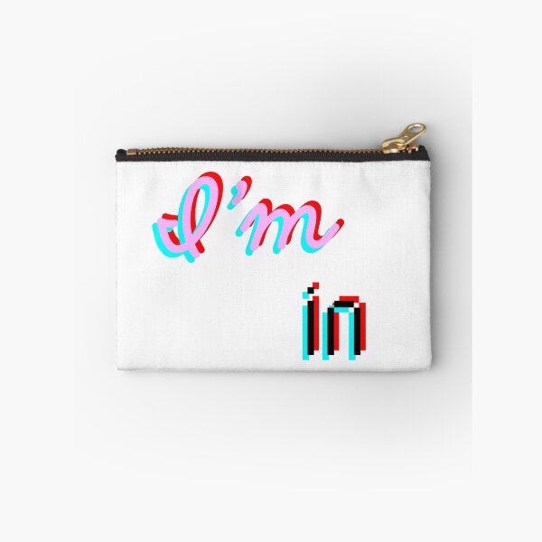 Item preview, I'm In Retro Glitch Typography Design designed and sold by Lazycocoon.
