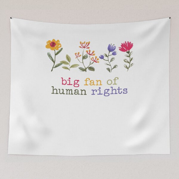 Item preview, Big Fan Of Human Rights Vintage designed and sold by studio-ssaam.