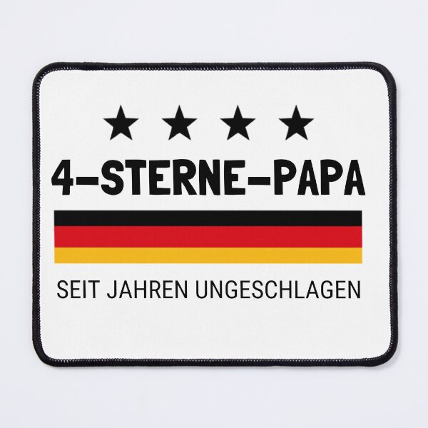 Item preview, 4-Star Dad - Undefeated for Years | Football Fan Gift for Germany Dad designed and sold by FashionFlairLab.