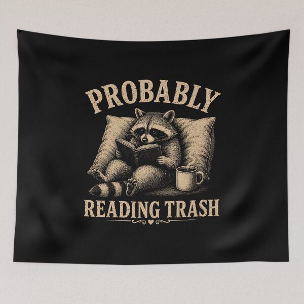 Item preview, Probably Reading Trash designed and sold by zoes-ink.