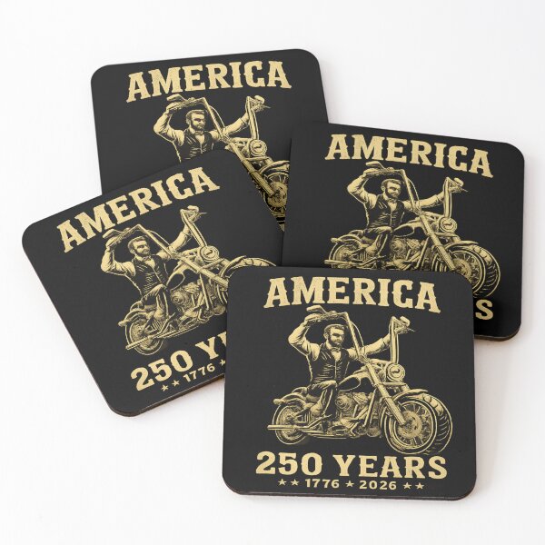 Item preview, 250 Years Of Freedom 1776 Patriotic Biker Ride American Flag Motorcycle designed and sold by Thread&Fable.