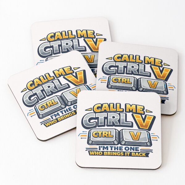 Item preview, Call Me CTRL V Funny Copy Paste Shortcut Design designed and sold by TeeTimeTreasure.