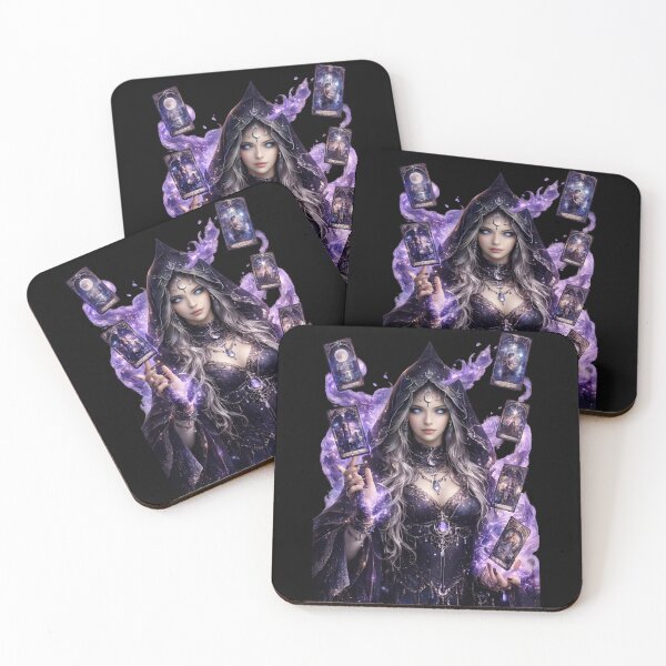 Item preview, Aesthetic Moon Child Witch Tarot Cards designed and sold by Sovereign Supply Co..