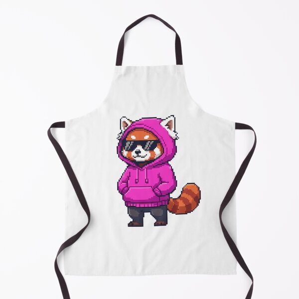Item preview, Retro 16 Bit Pixel Hypebeast Red Panda Mascot designed and sold by DripCultureLab.