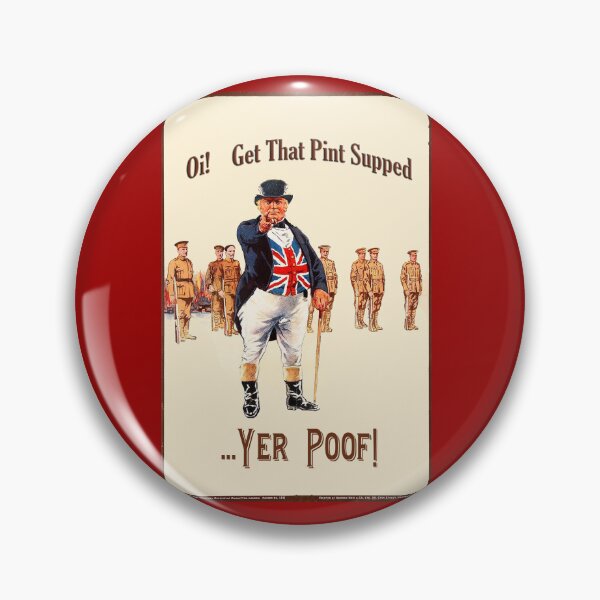 Item preview, WWI John Bull: Finish Your Pint Parody designed and sold by Larry Oates.