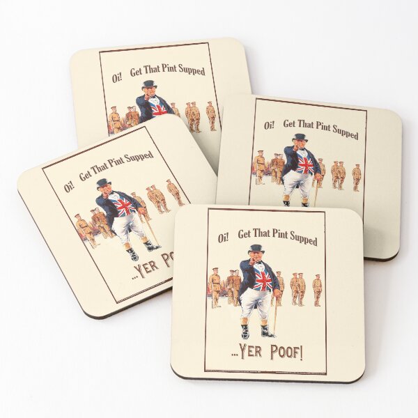Item preview, WWI John Bull: Finish Your Pint Parody designed and sold by Larry Oates.