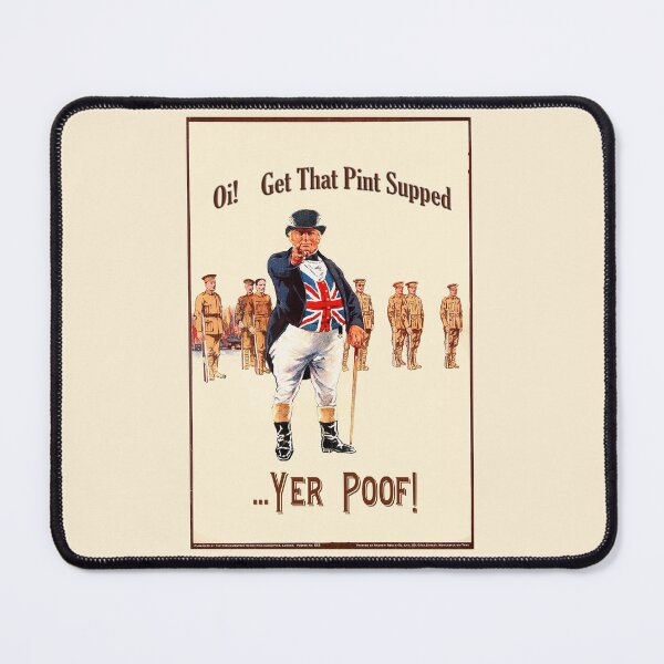 Item preview, WWI John Bull: Finish Your Pint Parody designed and sold by Larry Oates.