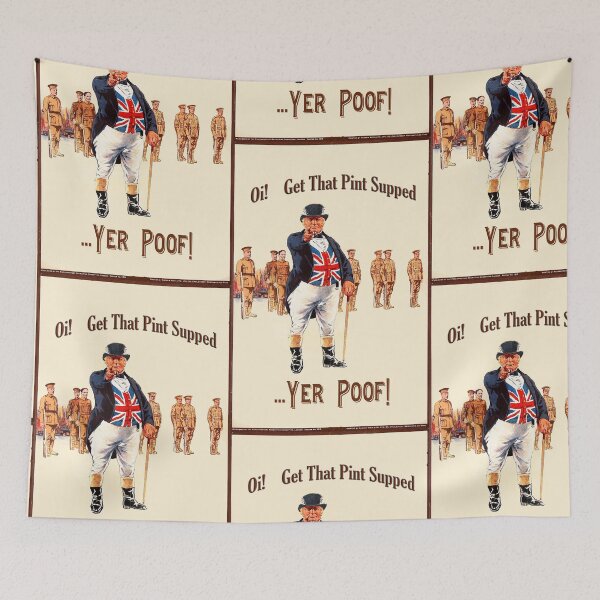 Item preview, WWI John Bull: Finish Your Pint Parody designed and sold by Larry Oates.