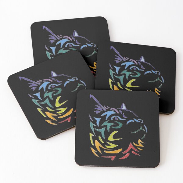 Item preview, Rainbow Cat Pride LGBTQ Colorful Feline Hand Drawn Graphic designed and sold by ostenlee.