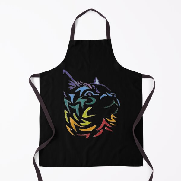 Item preview, Rainbow Cat Pride LGBTQ Colorful Feline Hand Drawn Graphic designed and sold by ostenlee.