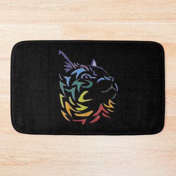 Item preview, Rainbow Cat Pride LGBTQ Colorful Feline Hand Drawn Graphic designed and sold by ostenlee.