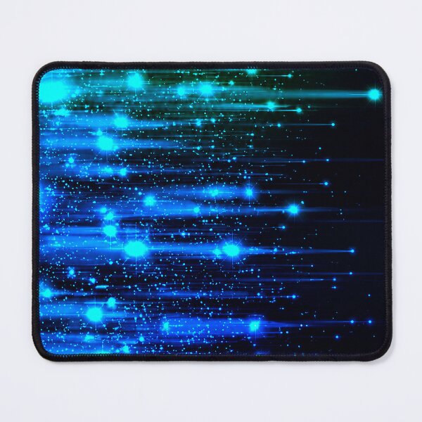 Item preview, Blue Cosmic Light Trails Abstract Technology Background designed and sold by Exodoi.