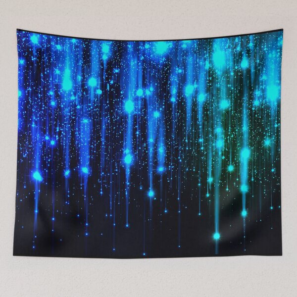 Item preview, Blue Cosmic Light Trails Abstract Technology Background designed and sold by Exodoi.
