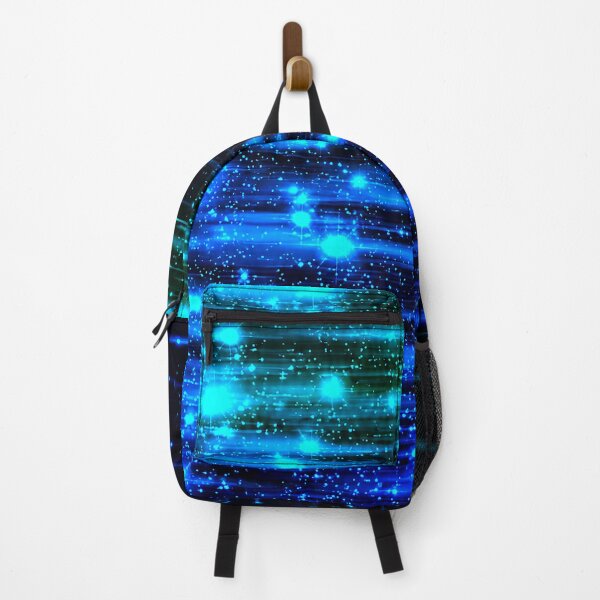 Item preview, Blue Cosmic Light Trails Abstract Technology Background designed and sold by Exodoi.