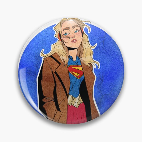 Item preview, Supergirl with Headphones | Modern Kara Zor-El Fan Art designed and sold by NDrake31.