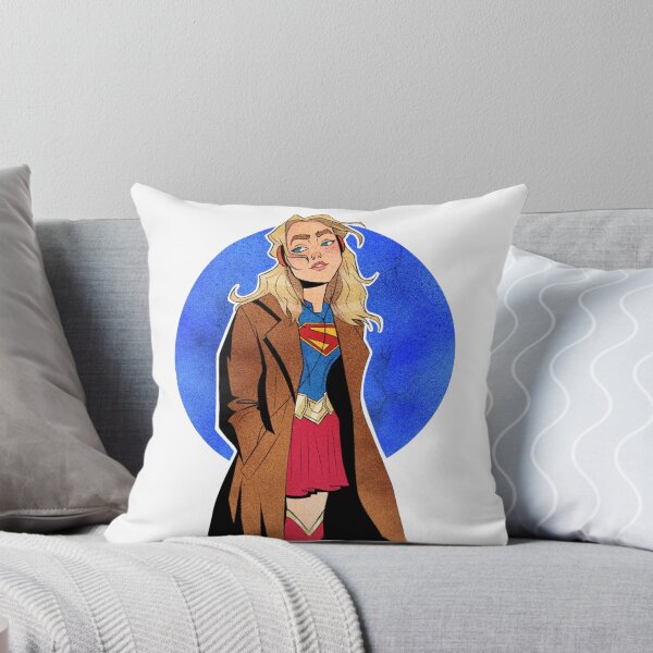 Item preview, Supergirl with Headphones | Modern Kara Zor-El Fan Art designed and sold by NDrake31.