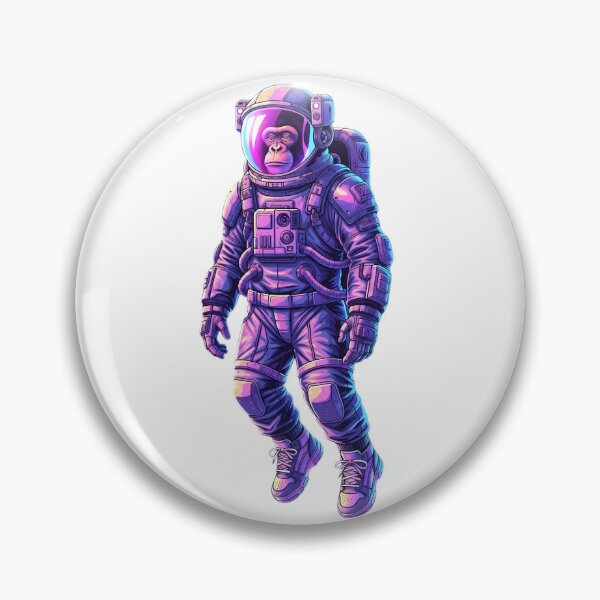 Item preview, Futuristic Astronaut Hypebeast Chimpanzee Cosmic Space Suit designed and sold by DripCultureLab.