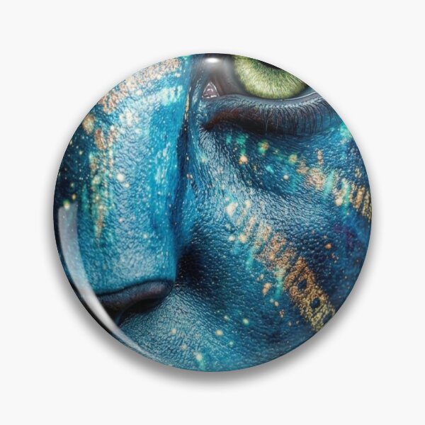 Item preview, Blue Alien Portrait Tee | Neon Na'vi Face Art All-Over Print designed and sold by BHOWMIK STORE.