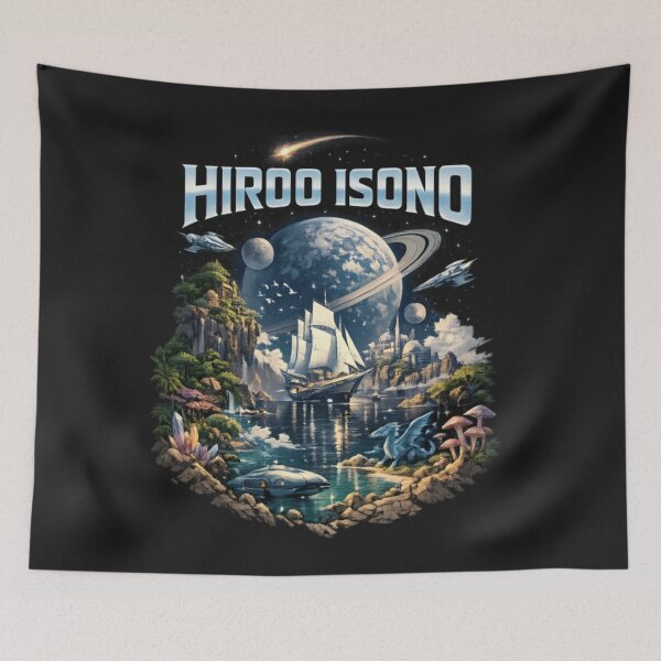 Item preview, Hiroo Isono Inspired Cosmic Fantasy Voyage designed and sold by CatLovers Studio.