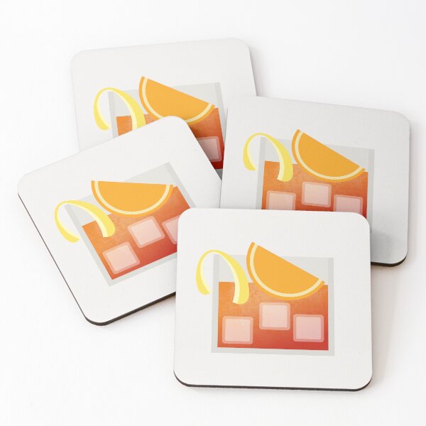 Item preview, Americano Cocktail Minimalist Illustration designed and sold by archetype prints.