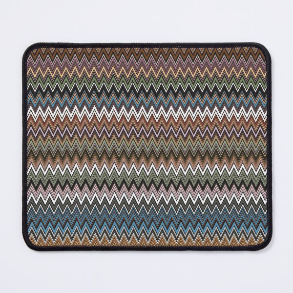 Item preview, Missoni textile vector seamless repeat pattern with retro colors designed and sold by Retro Street Studios.