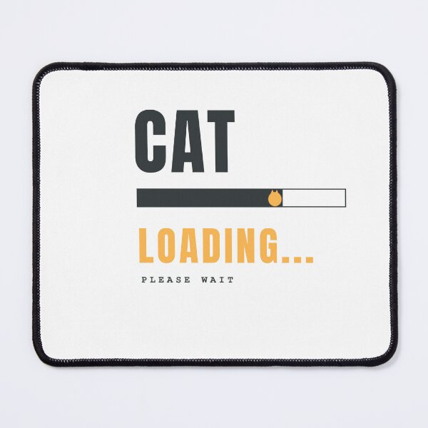 Item preview, CAT LOADING... | Funny Cat Lover Retro Tech Design designed and sold by HeartAndArtShop.