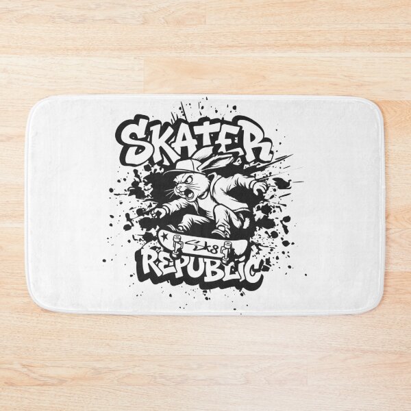 Item preview, Skater Republic Furious Rabbit T-shirt designed and sold by AdrianShirt.