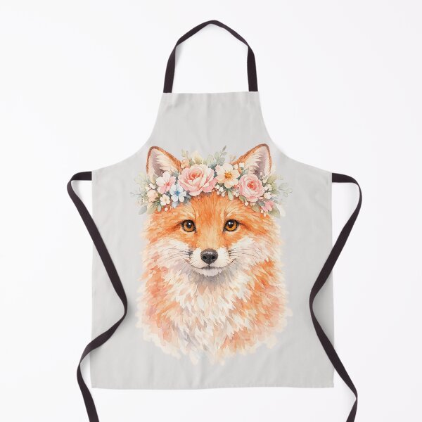 Item preview,   Fox Portrait Watercolor Pet Lovers designed and sold by erozzz.