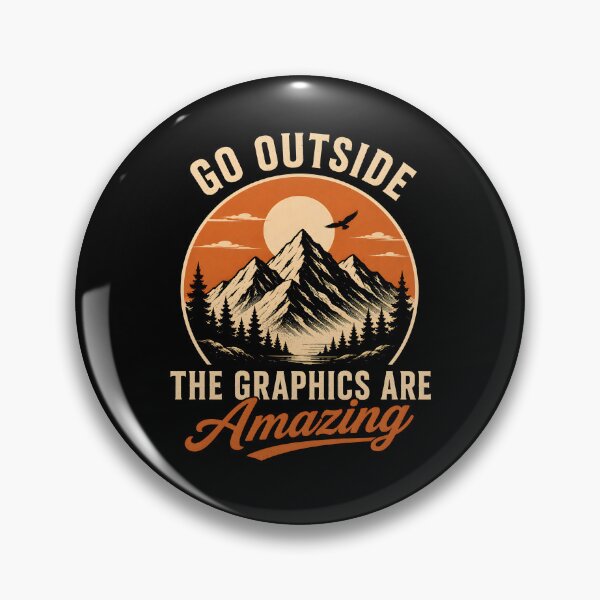 Item preview, Go Outside The Graphics are Amazing  designed and sold by zoes-ink.