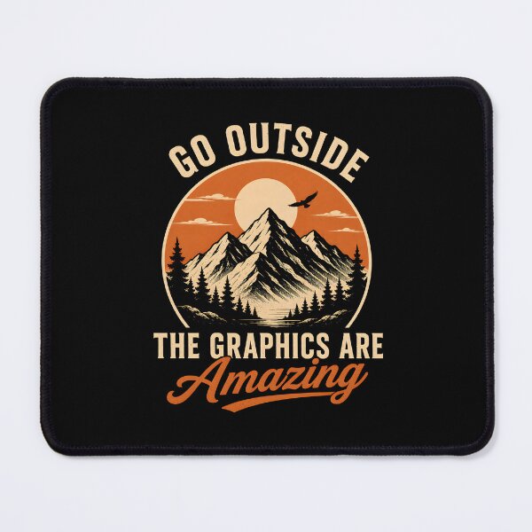 Item preview, Go Outside The Graphics are Amazing  designed and sold by zoes-ink.