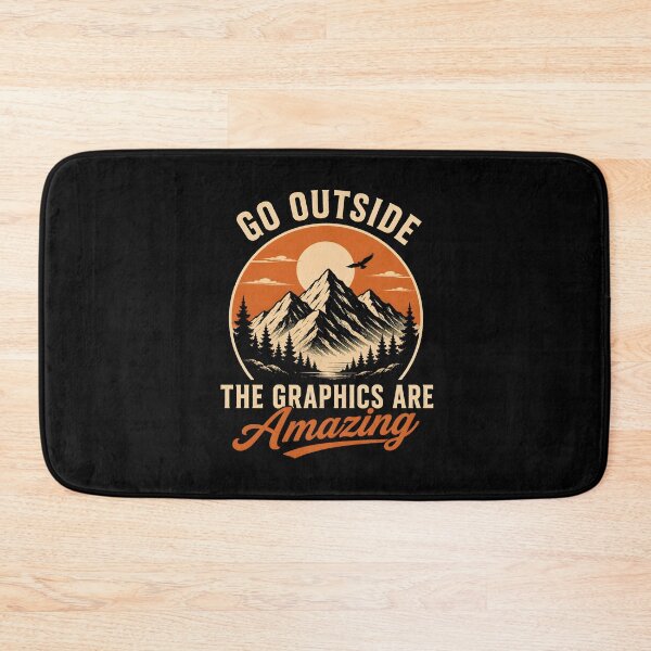 Item preview, Go Outside The Graphics are Amazing  designed and sold by zoes-ink.