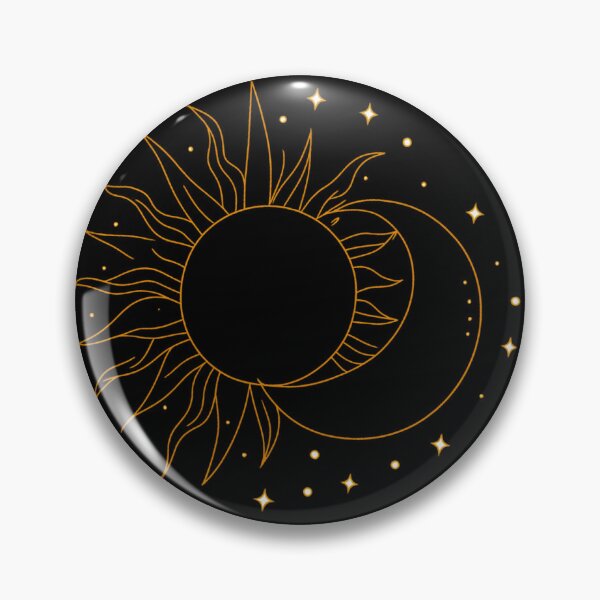 Item preview, Minimalist Boho Sun and Moon Line Art Celestial designed and sold by Core design hub .