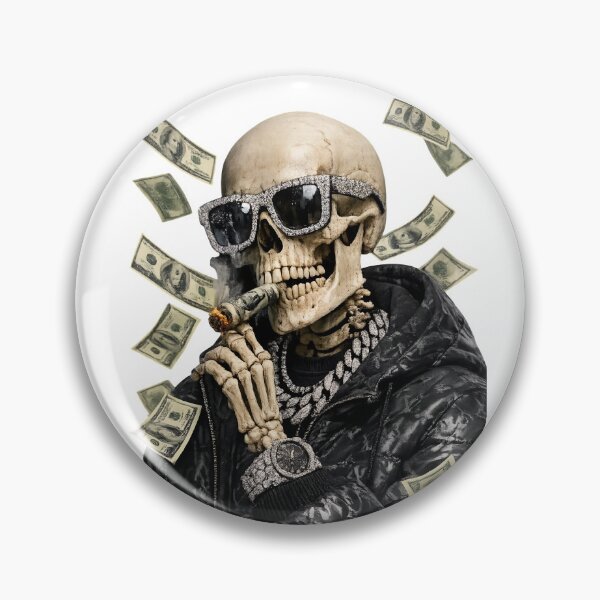Item preview, Hypebeast Skeleton Money Rain designed and sold by Sovereign Supply Co..
