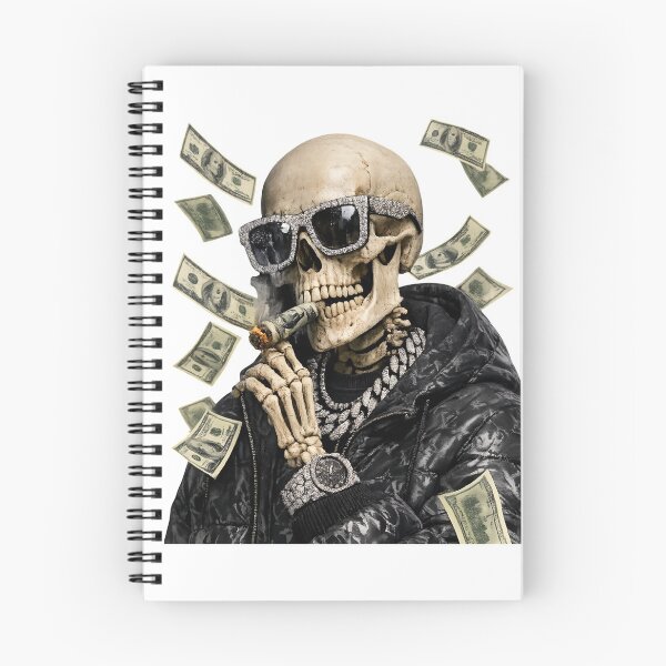 Item preview, Hypebeast Skeleton Money Rain designed and sold by Sovereign Supply Co..