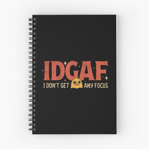 Item preview, IDGAF - I Don't Get Any Focus designed and sold by Tobe Fonseca®.