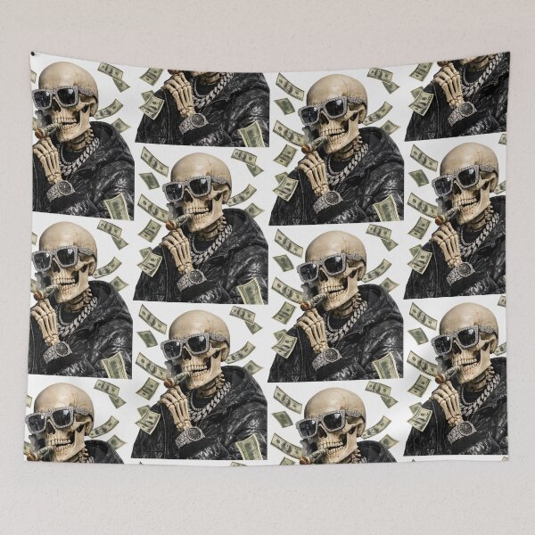 Item preview, Hypebeast Skeleton Money Rain designed and sold by Sovereign Supply Co..