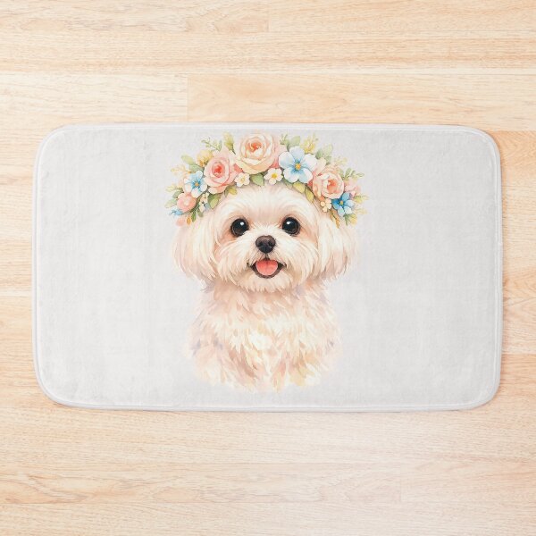 Item preview,  Maltese Portrait Watercolor Pet Lovers designed and sold by erozzz.