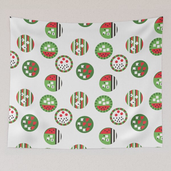 Item preview, Water Melon and Cottage Cheese Pattern designed and sold by Qousqoza7.